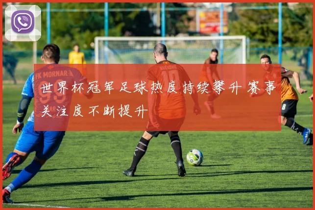 世界杯冠军足球热度持续攀升 赛事关注度不断提升